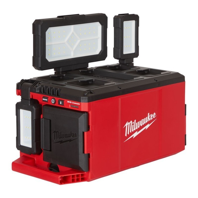 Lampa LED PACKOUT do oświetlenia strefowego z ładowarką 18V M18 POALC-0 MILWAUKEE 4933478120