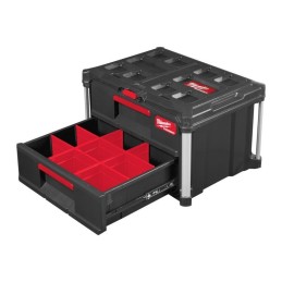 Skrzynia PACKOUT z 2 szufladami Packout 2 Drawer Tool Box MILWAUKEE 4932472129