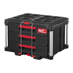 Skrzynia PACKOUT z 3 szufladami Packout 3 Drawer Tool Box MILWAUKEE 4932472130