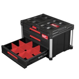 Skrzynia PACKOUT z 3 szufladami Packout 3 Drawer Tool Box MILWAUKEE 4932472130