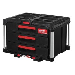 Skrzynia PACKOUT z 3 szufladami Packout 3 Drawer Tool Box MILWAUKEE 4932472130