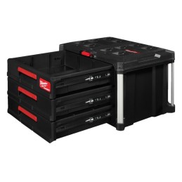 Skrzynia PACKOUT z 3 szufladami Packout 3 Drawer Tool Box MILWAUKEE 4932472130