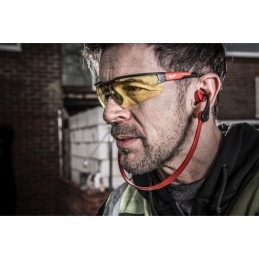 Okulary ochronne odporne na zarysowania żółte 1 para MILWAUKEE 4932478927