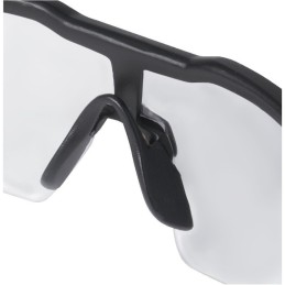 Okulary ochronne odporne na zarysowania bezbarwne 1 para MILWAUKEE 4932478763