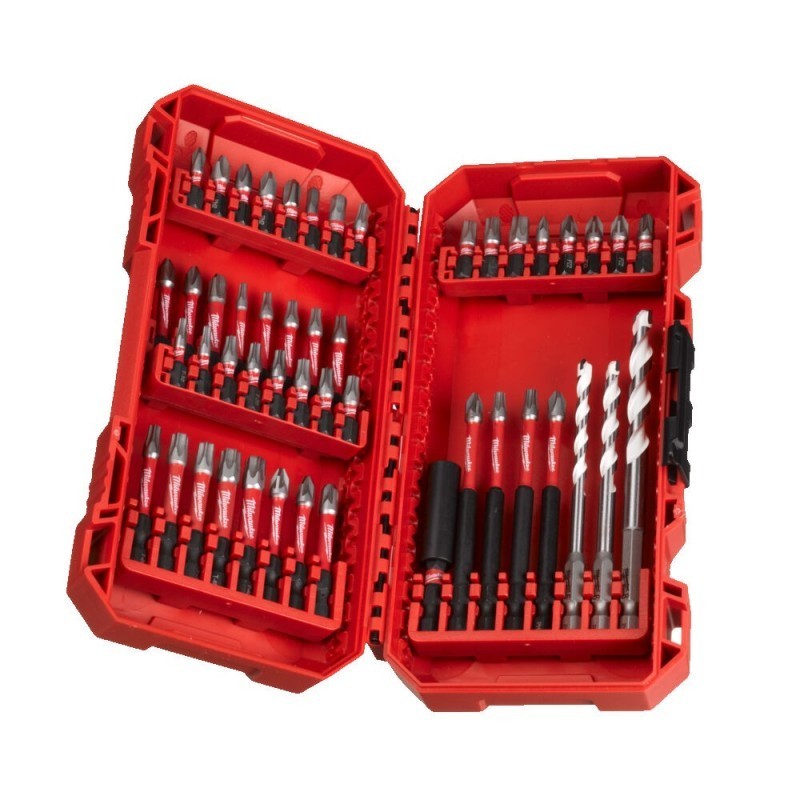 Zestaw bitów udarowych i wierteł uniwersalnych SHOCKWAVE™ IMPACT DUTY 48szt. MILWAUKEE 4932492005