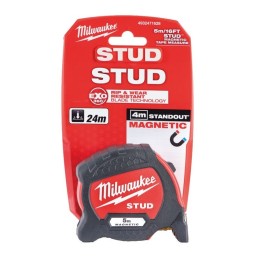 Miara miarka taśma miernicza zwijana 5m STUD 2 MILWAUKEE 4932471626
