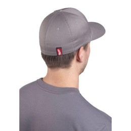 Czapka z daszkiem, szara, rozmiar S/M MILWAUKEE 4932493097