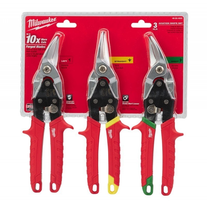 Zestaw nożyc do blachy Milwaukee 48224533