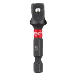 Adapter nasadek udarowych 1/4" HEX - 3/8" kwadrat MILWAUKEE 4932478054