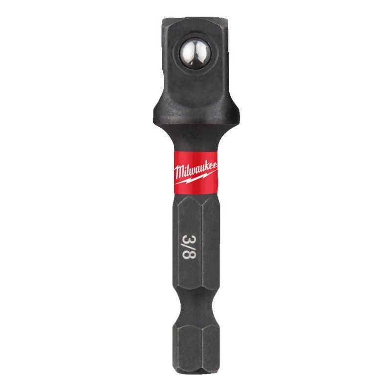 Adapter nasadek udarowych 1/4" HEX - 3/8" kwadrat MILWAUKEE 4932478054