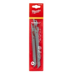 Brzeszczoty do drewna i plastiku 150 x 6 Tpi 3szt. MILWAUKEE 48001076