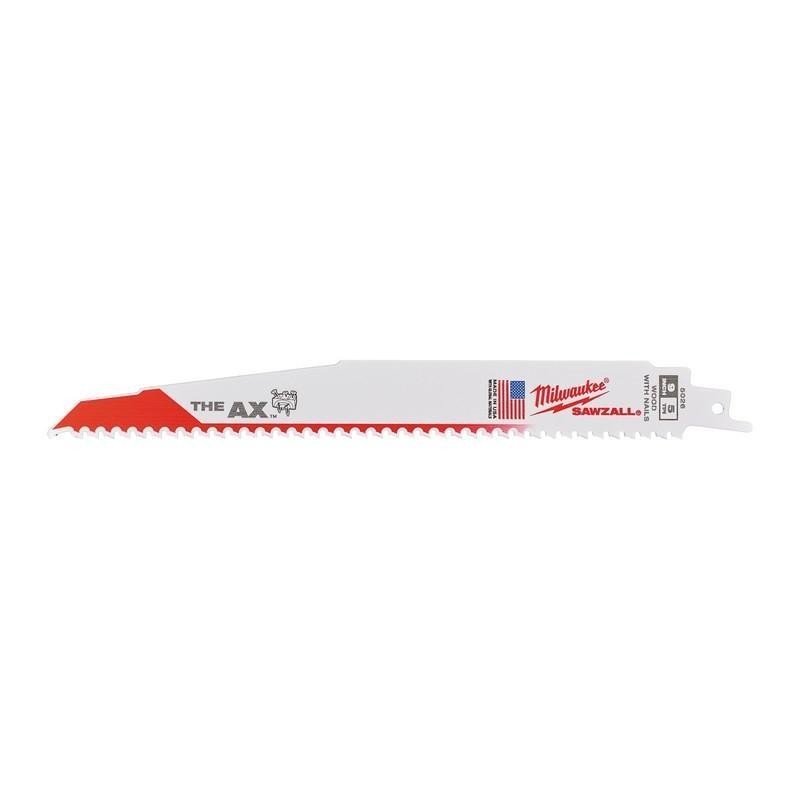 Brzeszczot do prac wyburzeniowych Heavy Duty AX, Bi-metal, Co, 230 mm 5 TPI MILWAUKEE 48475026