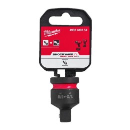 Adapter nasadek udarowych 1/2" kwadrat - 3/8" kwadrat MILWAUKEE 4932480354