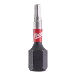 Bit darowy Hex 2,5mm 25mm Shockwave 2szt. MILWAUKEE 4932430893