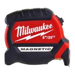 Taśma magnetyczna Premium, metryczno-calowa 8m-26ft/25 mm MILWAUKEE 4932464603