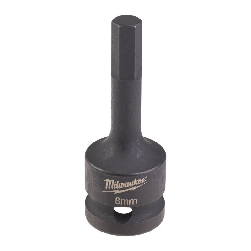 Klucz trzpieniowy udarowy H8 1/2" HEX nasadowy MILWAUKEE 4932478065