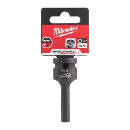 Klucz trzpieniowy udarowy H8 1/2" HEX nasadowy MILWAUKEE 4932478065