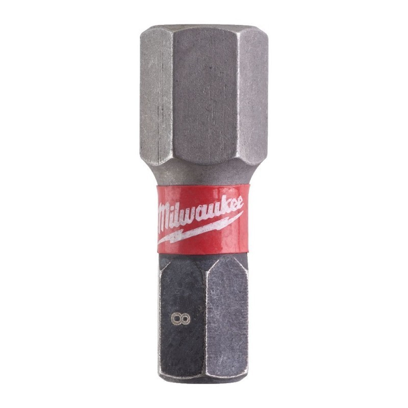 Bit udarowy Hex 8 H8 25mm 2szt. MILWAUKEE 4932430898