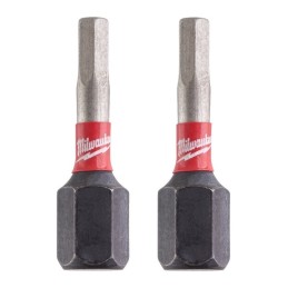 Bit udarowy Hex 3mm 25mm Shockwave 2szt. MILWAUKEE 4932430894
