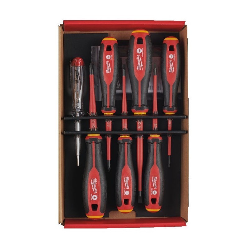 Zestaw wkrętaków VDE - 7szt. MILWAUKEE 4932478739