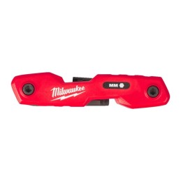 Zestaw składanych kluczy imbusowych HEX 8 szt. 1.5, 2, 2.5, 3, 4, 5, 6, 8mm MILWAUKEE 4932480978