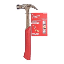Młotek ciesielski z trzonkiem stalowym pazur zakrzywiony 570 g MILWAUKEE 4932478656
