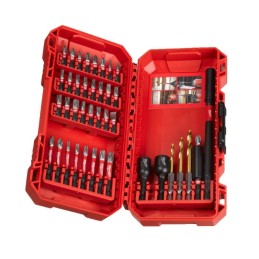 Zestaw wierteł nasadek i bitów udarowych SHOCKWAVE™ IMPACT DUTY - 40 szt. MILWAUKEE 4932492004