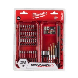 Zestaw wierteł nasadek i bitów udarowych SHOCKWAVE™ IMPACT DUTY - 40 szt. MILWAUKEE 4932492004