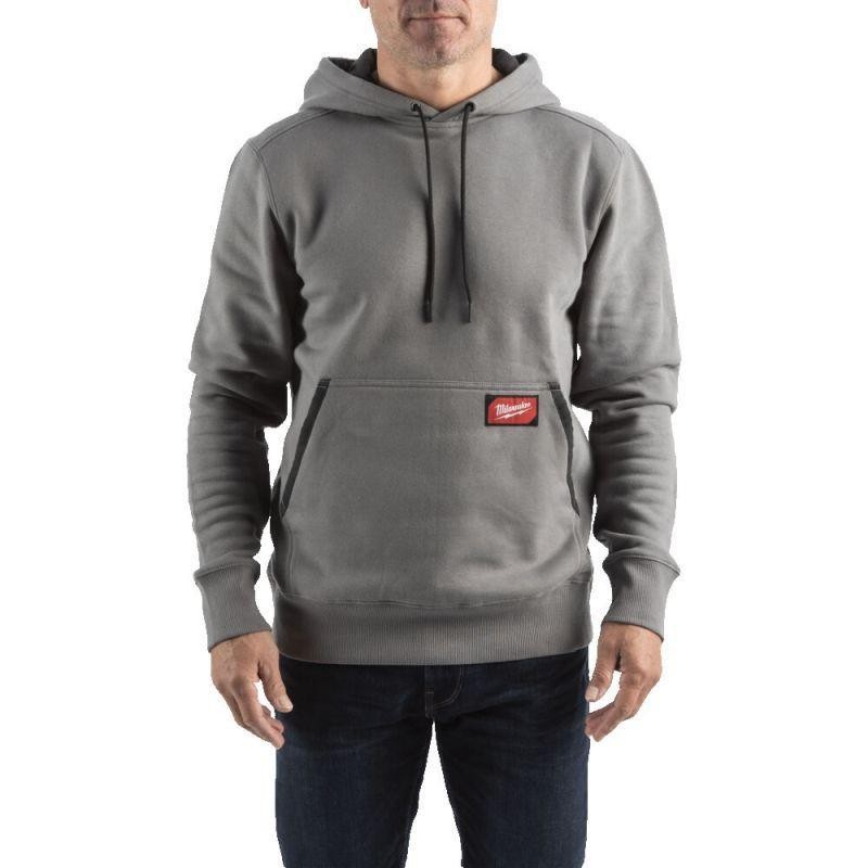 Bluza z kapturem, szara, rozmiar M MILWAUKEE 4932493122