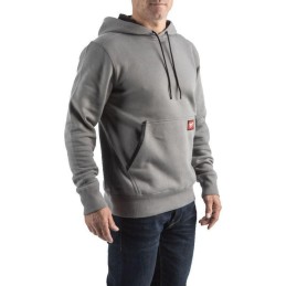 Bluza z kapturem, szara, rozmiar M MILWAUKEE 4932493122