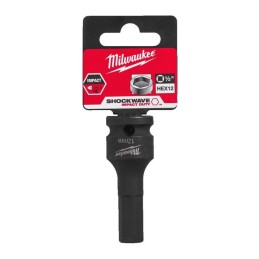 Klucz trzpieniowy udarowy H12 1/2" HEX nasadowy MILWAUKEE 4932478067