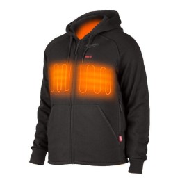 M12 HHBL4-0 (XL) - Bluza podgrzewana męska - czarna, M12™ Li-ion 12 V, rozmiar XL MILWAUKEE 4932480064