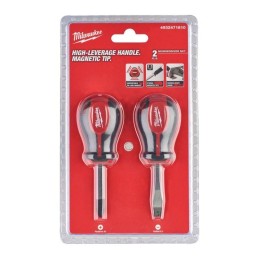 Zestaw krótkich wkrętaków - 2 szt. MILWAUKEE 4932471810