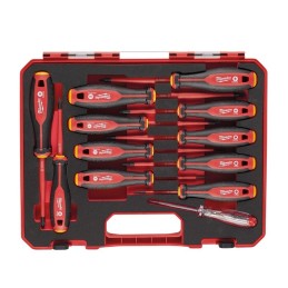 Zestaw wkrętaków VDE w walizce 12szt. MILWAUKEE 4932479095