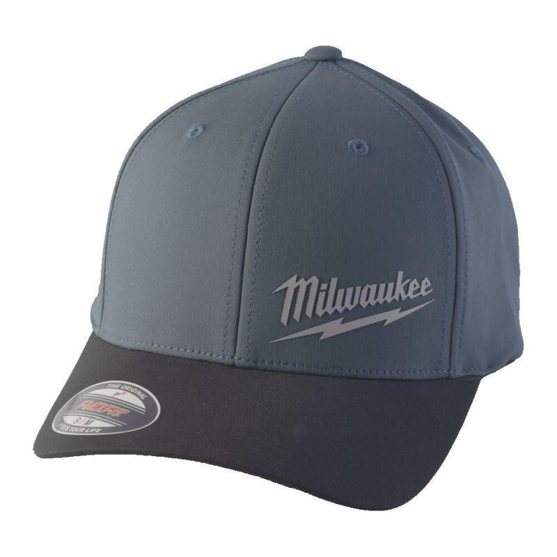 Czapka z daszkiem Premium, niebieska, rozmiar L/XL MILWAUKEE 4932493106