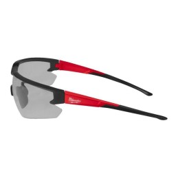 Okulary ochronne odporne na zarysowania, szare  MILWAUKEE 4932478907