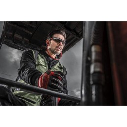Okulary ochronne odporne na zarysowania, szare  MILWAUKEE 4932478907
