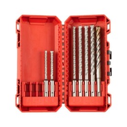 Zestaw wierteł udarowych do betonu SDS-Plus MX4, 4-ostrzowe, 5 - 12 mm (7 szt.) MILWAUKEE 4932492113
