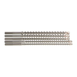 Zestaw wierteł do betonu SDS Max MX4, 4-ostrzowe, 16 - 25 mm (5 szt.) MILWAUKEE 4932352800