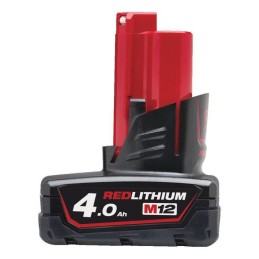 M12 B4 - Akumulator M12™, Li-ion 12 V, 4.0 Ah, MILWAUKEE 4932430065