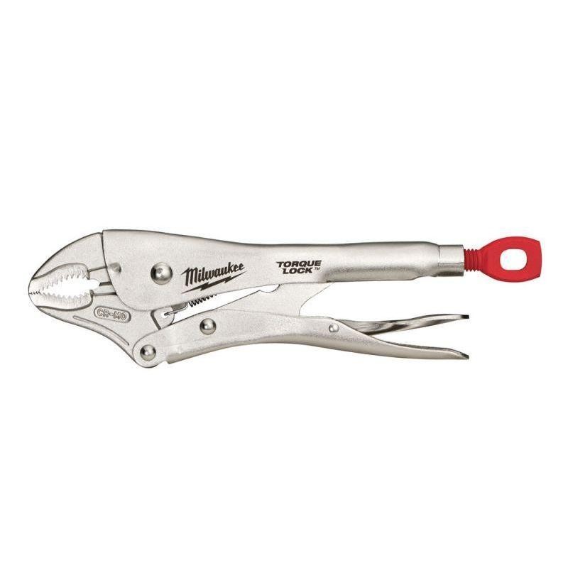 Szczypce zaciskowe Torque Lock, wygięte 10" MILWAUKEE 4932471725