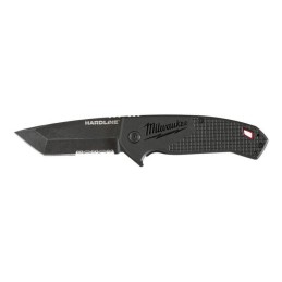 Nóż składany z ostrzem ząbkowanym HARDLINE™, 75 mm MILWAUKEE 48221998