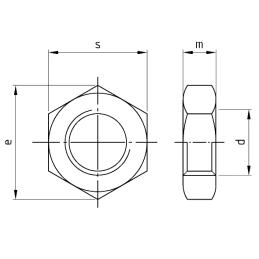 DIN 936 / ISO 4035 / PN 82153